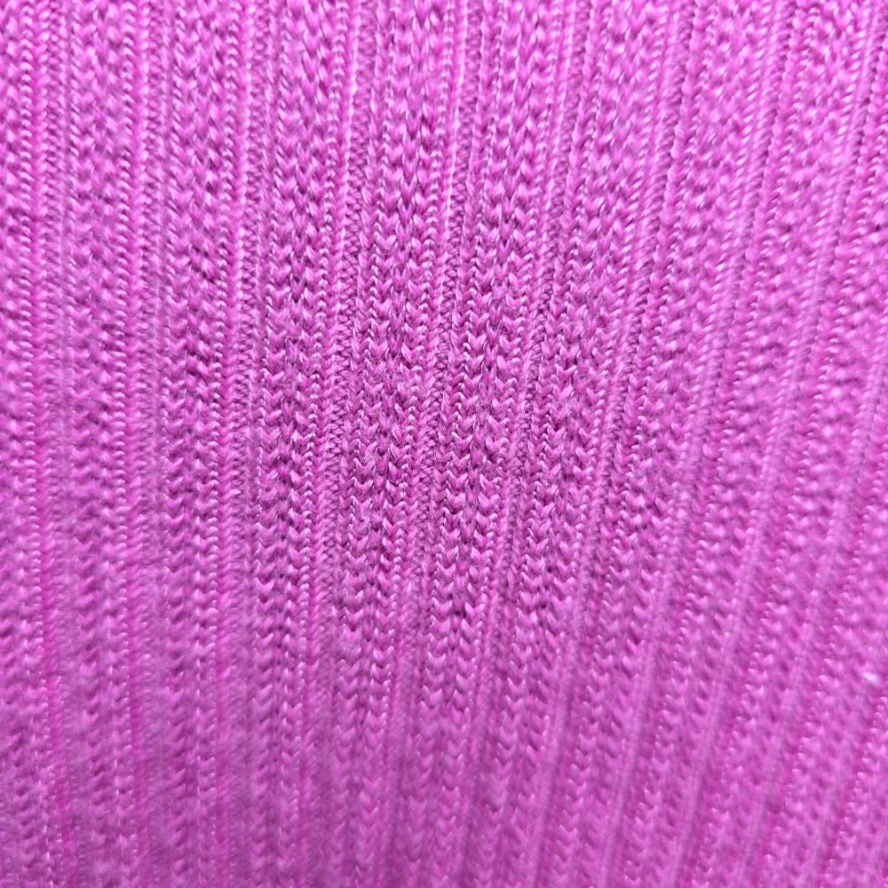 Women's Liz Claiborne Petite Pink Ribbed Crew Neck Sweater LP - Picture 5 of 7